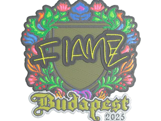 Sticker | FlameZ (Embroidered) | Budapest 2025