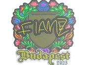 Sticker | FlameZ (Embroidered) | Budapest 2025 image