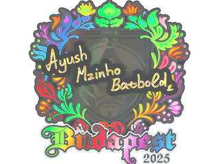 Sticker | mzinho (Holo) | Budapest 2025