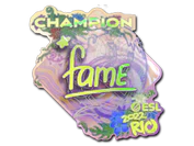 Sticker | fame (Holo, Champion) | Rio 2022 image