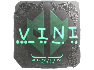 Sticker | VINI (Foil) | Austin 2025