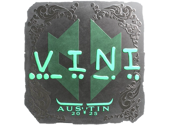 Sticker | VINI (Foil) | Austin 2025 image