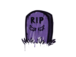 Sealed Graffiti | Tombstone (Monster Purple)