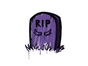 Sealed Graffiti | Tombstone (Monster Purple) image