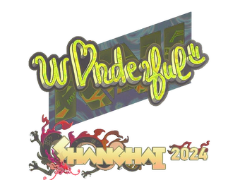 Sticker | w0nderful (Holo) | Shanghai 2024 image