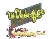 Sticker | w0nderful (Holo) | Shanghai 2024 image