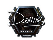 Sticker | dennis (Foil) | London 2018 image