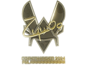Sticker | ZywOo (Gold) | Copenhagen 2024 image