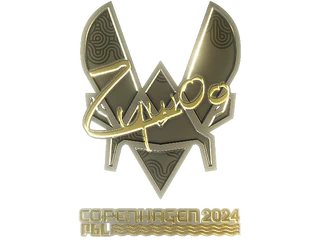 Sticker | ZywOo (Gold) | Copenhagen 2024