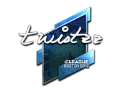 Sticker | Twistzz (Foil) | Boston 2018 image