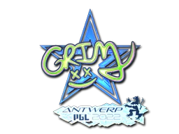 Sticker | Grim (Holo) | Antwerp 2022 image