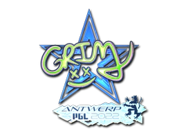Sticker | Grim (Holo) | Antwerp 2022 image