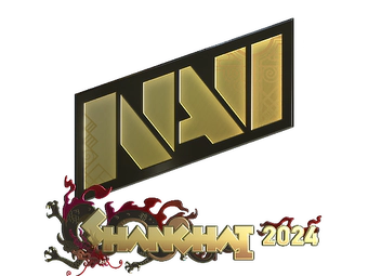 Sticker | Natus Vincere (Gold) | Shanghai 2024 image