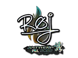 Sticker | roeJ (Glitter) | Antwerp 2022 image