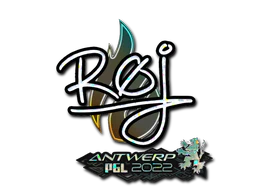Sticker | roeJ (Glitter) | Antwerp 2022 image