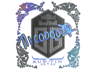 Sticker | nicoodoz (Holo) | Austin 2025