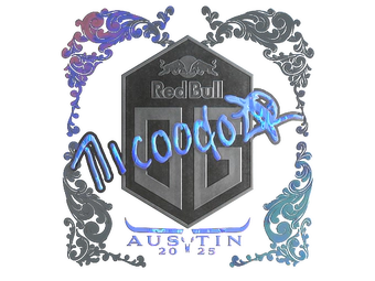 Sticker | nicoodoz (Holo) | Austin 2025 image