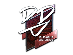 Sticker | DD (Foil) | Boston 2018 image