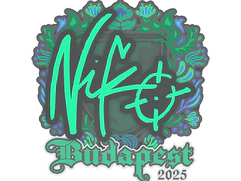 Sticker | NiKo | Budapest 2025 image