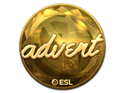 Sticker | advent (Gold) | Katowice 2019 image