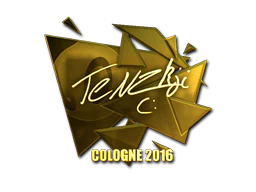 Sticker | TENZKI (Gold) | Cologne 2016 image