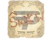 Sticker | snow | Austin 2025 image