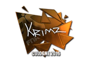 Sticker | KRIMZ (Foil) | Cologne 2016 image