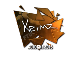 Sticker | KRIMZ (Foil) | Cologne 2016 image