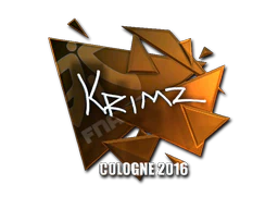 Sticker | KRIMZ (Foil) | Cologne 2016 image