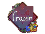 Sticker | frozen (Glitter) | Rio 2022 image