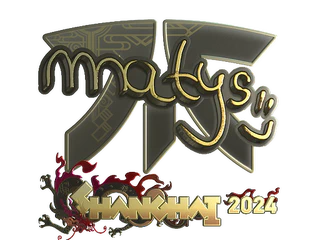 Sticker | MATYS (Gold) | Shanghai 2024