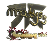 Sticker | MATYS (Gold) | Shanghai 2024 image