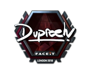 Sticker | dupreeh (Foil) | London 2018 image