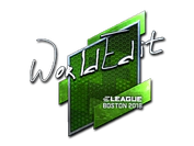 Sticker | WorldEdit (Foil) | Boston 2018 image