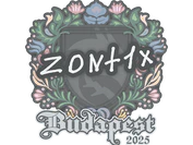 Sticker | zont1x | Budapest 2025 image