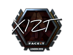 Sticker | Xizt (Foil) | London 2018 image
