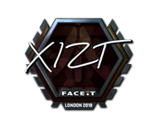 Sticker | Xizt (Foil) | London 2018 image