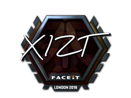 Sticker | Xizt (Foil) | London 2018 image
