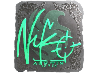 Sticker | NiKo (Foil) | Austin 2025 image