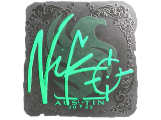 Sticker | NiKo (Foil) | Austin 2025