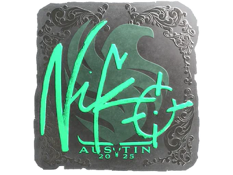 Sticker | NiKo (Foil) | Austin 2025 image