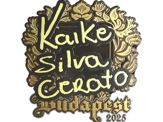 Sticker | KSCERATO (Gold) | Budapest 2025