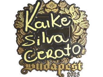 Sticker | KSCERATO (Gold) | Budapest 2025 image