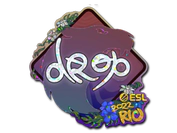 Sticker | drop (Glitter) | Rio 2022 image