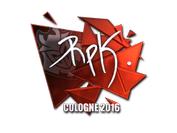 Sticker | RpK (Foil) | Cologne 2016 image