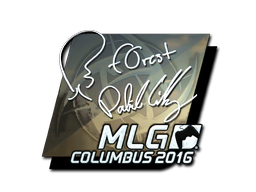 Sticker | f0rest (Foil) | MLG Columbus 2016 image