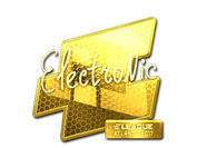 Sticker | electronic (Gold) | Atlanta 2017 image