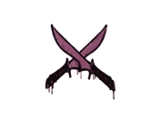 Sealed Graffiti | X-Knives (Princess Pink) image