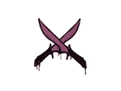 Sealed Graffiti | X-Knives (Princess Pink) image