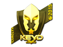 Sticker | Keyd Stars (Gold) | Katowice 2015 image